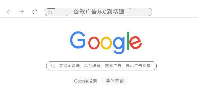谷歌广告从0到精通-关键词筛选,后台详解,搜索广告,展示广告实操(76节)