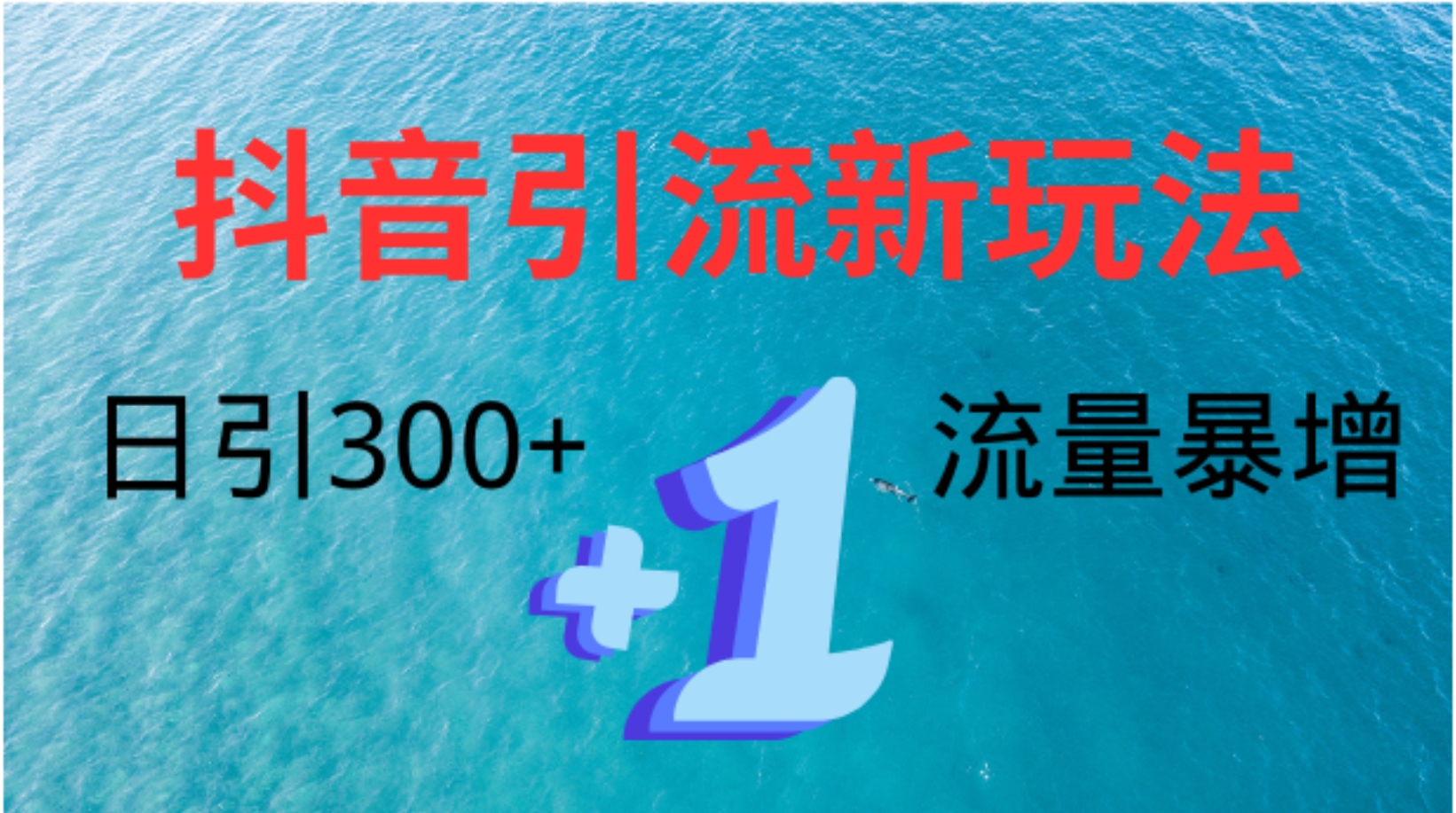 创业粉高效引流,抖音工具号玩法4.0,日引300+