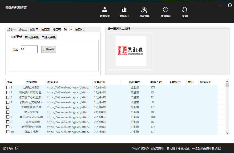 群多多加群版,精准行业群地区群每日更新1000+