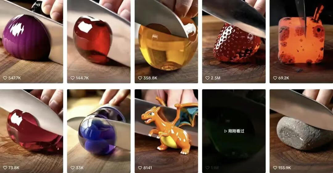 8天涨粉17万！全网爆火的AI ASMR切水果视频，一招教你零成本制作