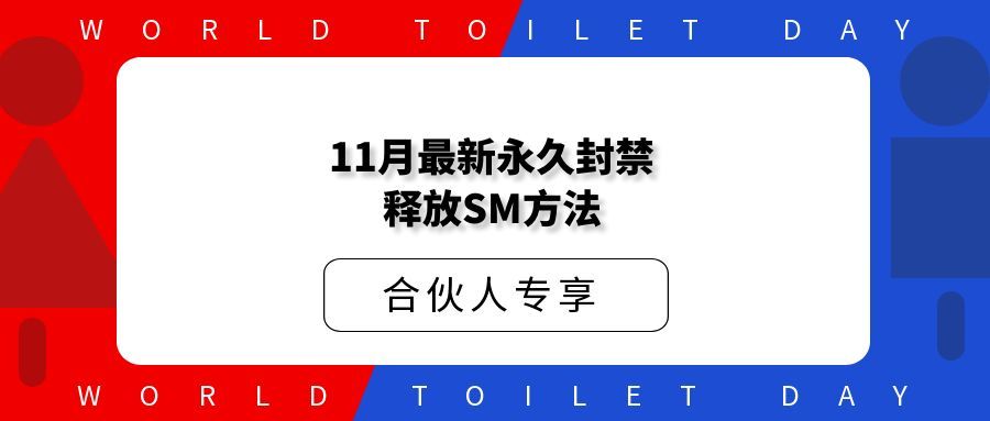 11月最新永久封禁释放SM方法