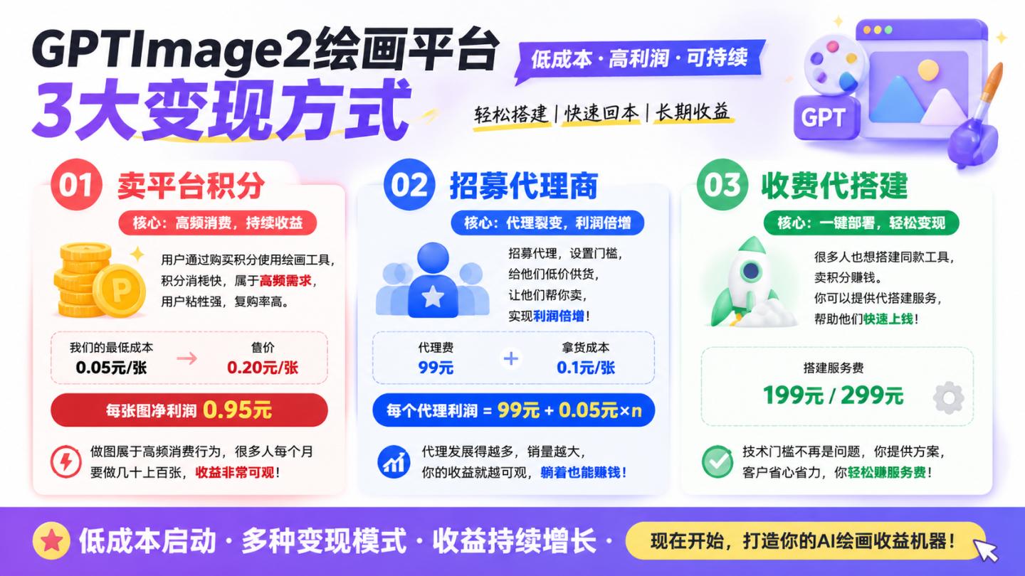 image2火爆全网！利用AI手搓了一个在线绘画工具，日入1000+