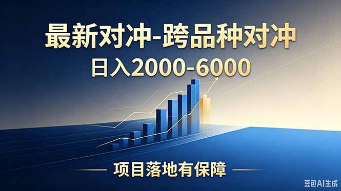跨品种对冲震撼首发!日收益2000-6000+,项目绿色长久,安全稳健,合规靠谱,可批量放大