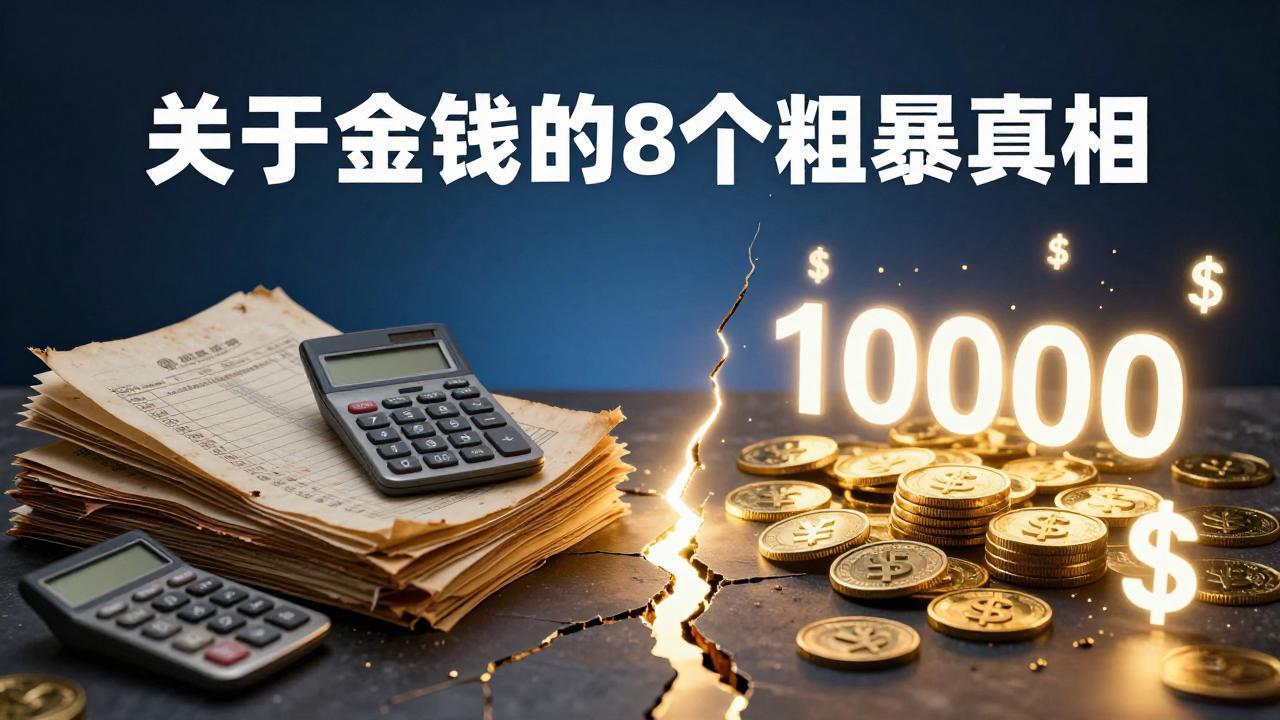付费文章:关于金钱的 8 个粗暴真相,彻底重塑你的赚钱思维与财富认知