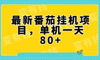 最新番茄小说挂机,单机一天80 可批量操作!