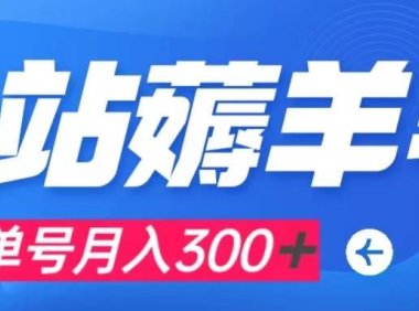 b站薅羊毛,0门槛提现,单号每月300+可矩阵操作