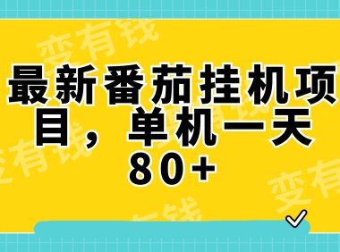最新番茄小说挂机,单机一天80 可批量操作!