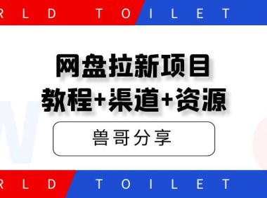 网盘拉新项目,教程+渠道+资源,看完就能操作。