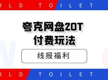 线报福利 夸克网盘20T 付费玩法