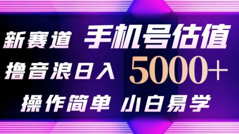 抖音不出境直播【手机号估值】最新撸音浪,日入5000+,简单易学,适合…
