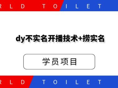 外面收费298 dy不实名开播技术+捞实名