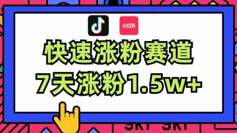 涨粉超快蓝海赛道!轻松伪原创,7天涨粉1.5w+