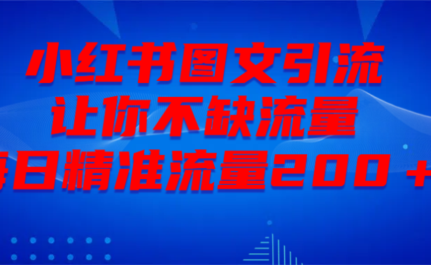 最新!小红书图文引流,全面解析日引300私域流量,是怎样做到的!