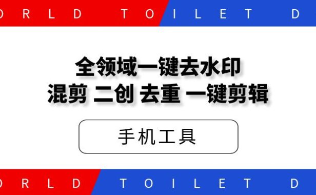 全领域一键去水印,混剪,二创,去重一键剪辑