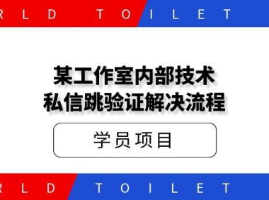 某工作室内部技术私信跳验证解决流程