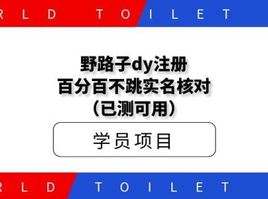 野路子dy注册百分百不跳实名核对（已测可用）