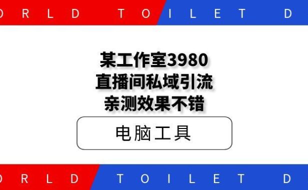 某工作室3980直播间私域引流亲测效果不错