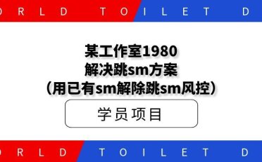 某工作室1980解决跳sm方案(用已有sm解除跳sm风控)