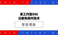 某工作室998注册免核对技术