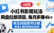 小红书影视玩法网盘拉新项目，每月多賺4k+，有无经验都可以做，普通人最好的副业选择
