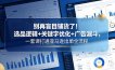 别再盲目铺货了！选品逻辑+关键字优化+广告漏斗，一套课打通亚马逊出单全流程