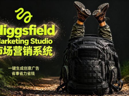 告别高成本广告！Higgsfield Marketing Studio市场营销系统详解｜一键生成创意广告，省去1W成本