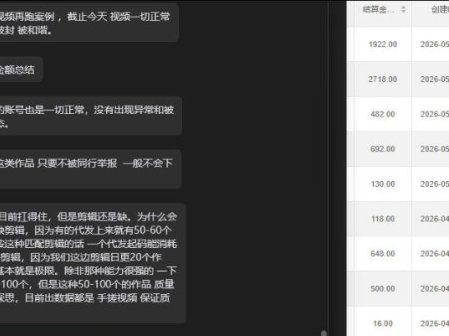 【团长合作2.0】视频矩阵项目_招发手矩阵+剪辑师，共赢项目【揭秘】