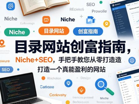 目录网站创富指南，Niche+SEO，手把手教您从零打造打造一个真能盈利的网站【原创双语字幕】