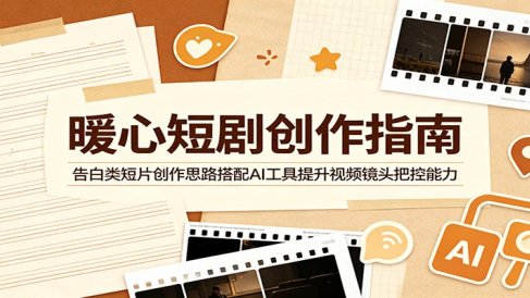 暖心短剧创作指南:告白类短片创作思路搭配AI工具提升视频镜头把控能力