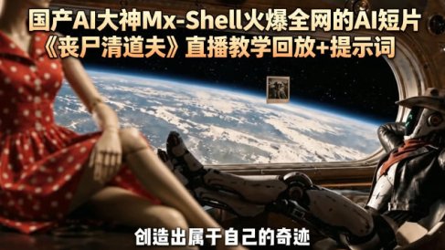 国产AI大神Mx-Shell火爆全网的AI短片《丧尸清道夫》直播教学回放+提示词