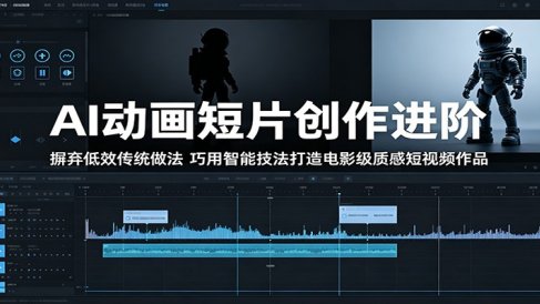 AI动画短片创作进阶：摒弃低效传统做法，巧用智能技法打造电影级质感短视频作品