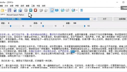 【离线版】微软TTS语音配音！含晓晓，云希等12款离线模型，含多线程小说合成器，10000字仅需10s即可