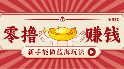 新手也能变现的蓝海玩法，一个人人能做的项目，需求量极大日入300+！