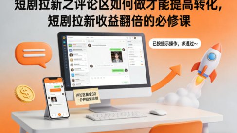 短剧拉新之评论区如何做才能提高转化，短剧拉新收益翻倍的必修课