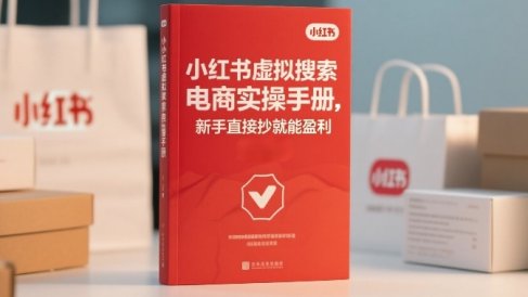 小红书虚拟搜索电商实操手册,新手直接抄就能盈利