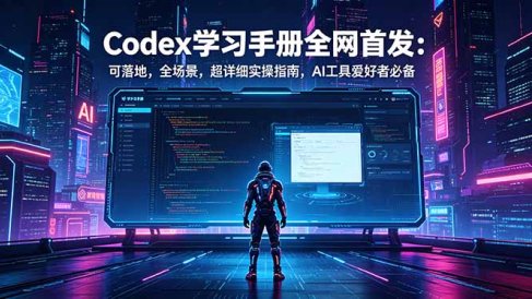 Codex学习手册全网首发：可落地，全场景，超详细实操指南，AI工具爱好者必备