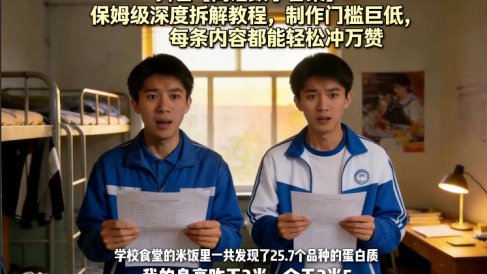 抖音【离谱数学答案】保姆级深度拆解教程，制作门槛巨低，每条内容都能轻松冲万赞，附详细步骤