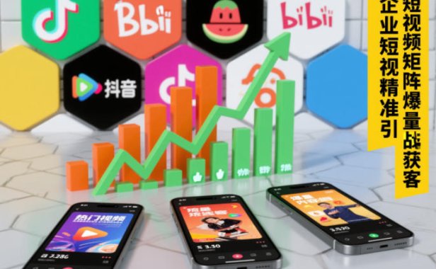 企业短视频精准引流矩阵获客,短视频矩阵爆量战法