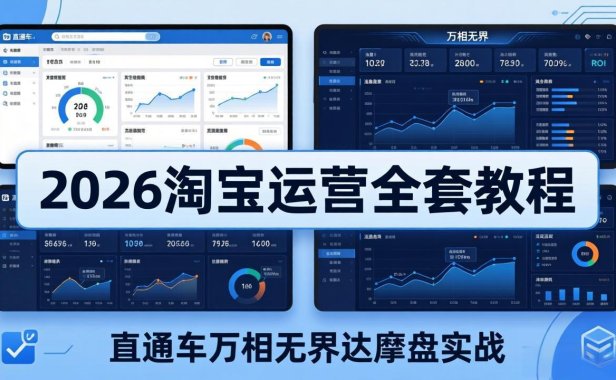 2026淘宝运营全套教程(更新5月3日