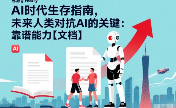 AI时代生存指南,未来人类对抗AI的关键:靠谱能力【文档】