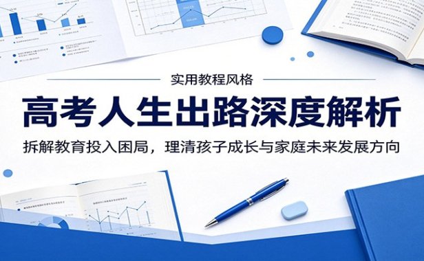 高考人生出路深度解析:拆解教育投入困局,理清孩子成长与家庭未来发展方向