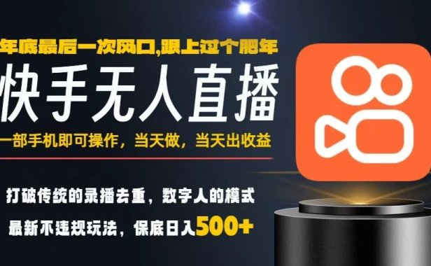 一部手机,当天出收益,轻松日入5张+,小白轻松上手,年前最后一个风口项目【揭秘】