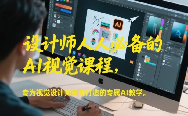 设计师人人必备的AI视觉课程,专为视觉设计师量身打造的专属AI教学