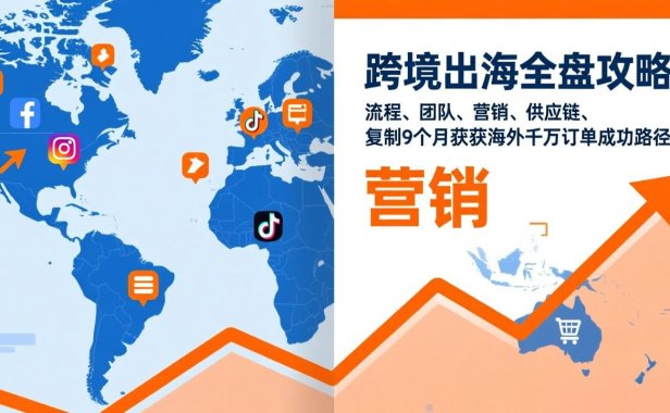 跨境出海全盘攻略：流程，团队，营销，供应链，复制9个月斩获海外千万订单成功路径