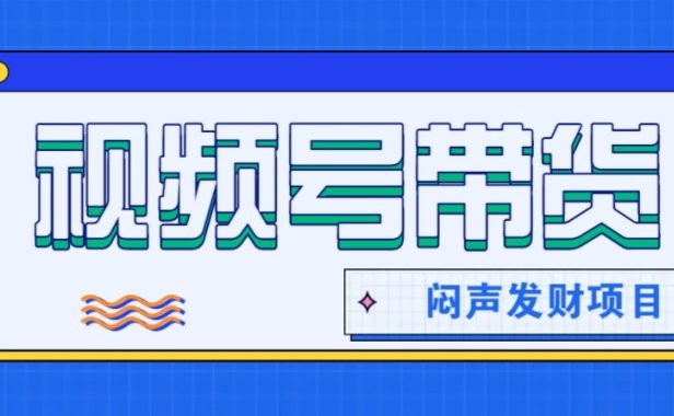 微信视频号带货项目,轻松日赚赚2000+,这个挣钱入口很多伙伴都在闷声发财