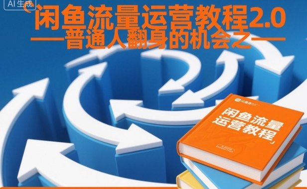 闲鱼流量运营教程2.0——普通人翻身的机会之一