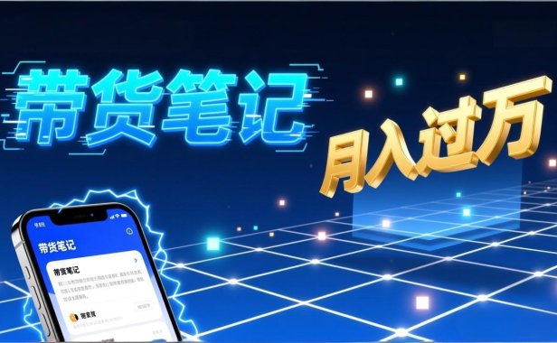 小红书爆款笔记带货实战:拆解封面标题正文全要素,手把手教你单篇笔记带货月入过万