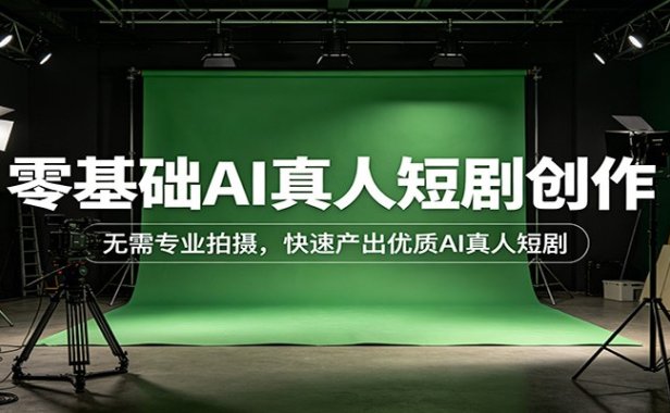零基础AI真人短剧创作：无需专业拍摄，快速产出优质AI真人短剧