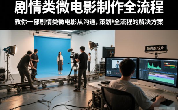 剧情类微电影制作全流程,教你一部剧情类微电影从沟通,策划到拍摄制作全流程的解决方案