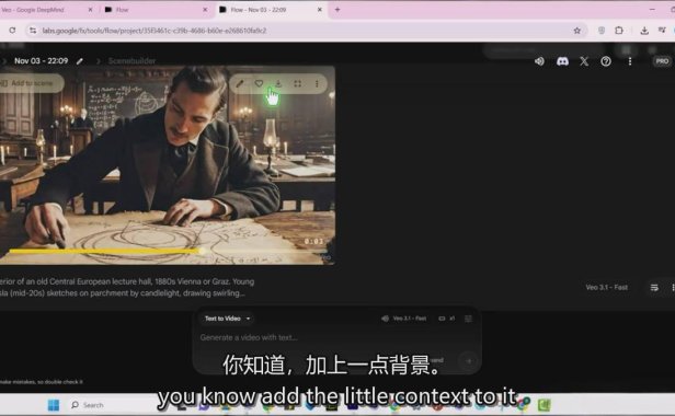AI电影制作终极指南：从创意到成片，系统掌握智能影视全流程实战课(中英字幕